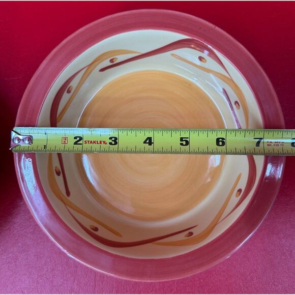 Gail Pittman Southern Living At Home Sienna Pet Bowls Set Of Two Retired HTF - Picture 8 of 11